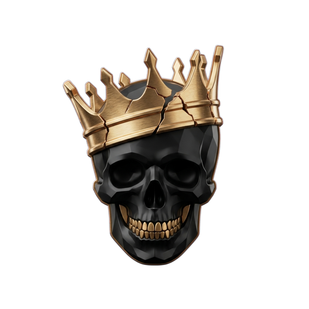 Checkmate Sovereign Skull Badge