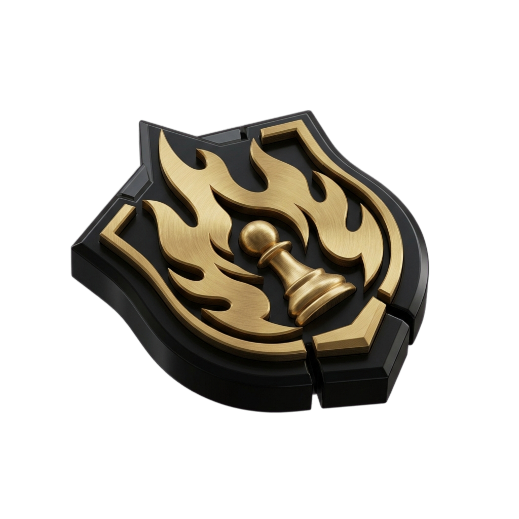 Flame Gambit Tactical Combustion Badge