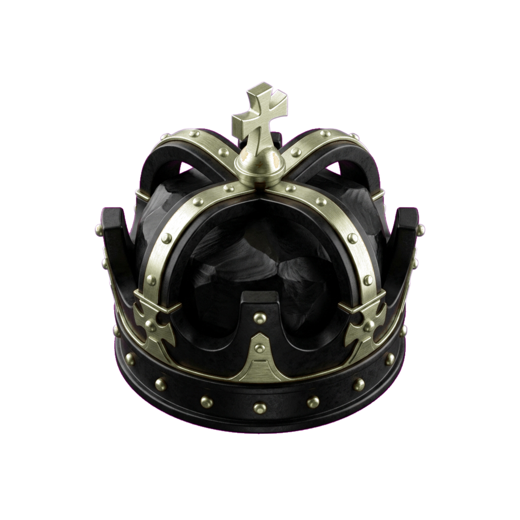 King Sovereign Royal Crown Badge